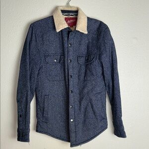 Arizona Jean Co. Men's Blue Sherpa-Lined Jacket